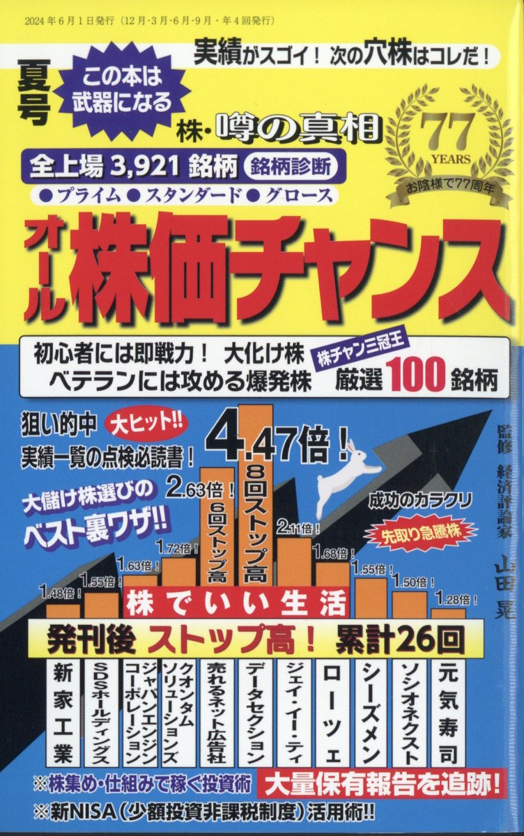 米国会社四季報2024春夏号 2024年5月号 【東洋経済増刊】【雑誌】【3000円以上送料無料】