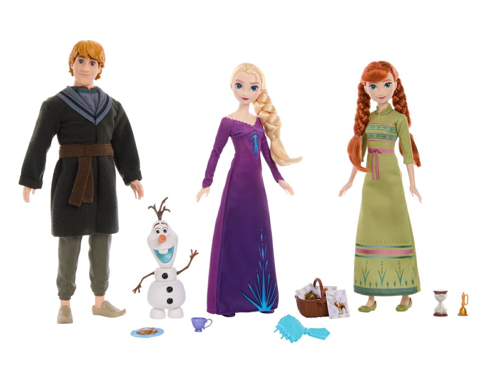 【特典】ディズニー（Disney）/アナと雪の女王（Frozen） ジェスチャーゲーム・パーティー【ドール3体】【着せ替え人形】【アクセサリー・小物付き】 【3才~】 HLW59(【購入特典】オリジナル壁紙＆プレゼント応募キャンペーン)
