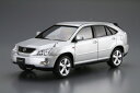 ザ☆モデルカー 1/24 トヨタ GSU30W ハリアー 350GプレミアムLパッケージ '06 【105】 (プラモデル)