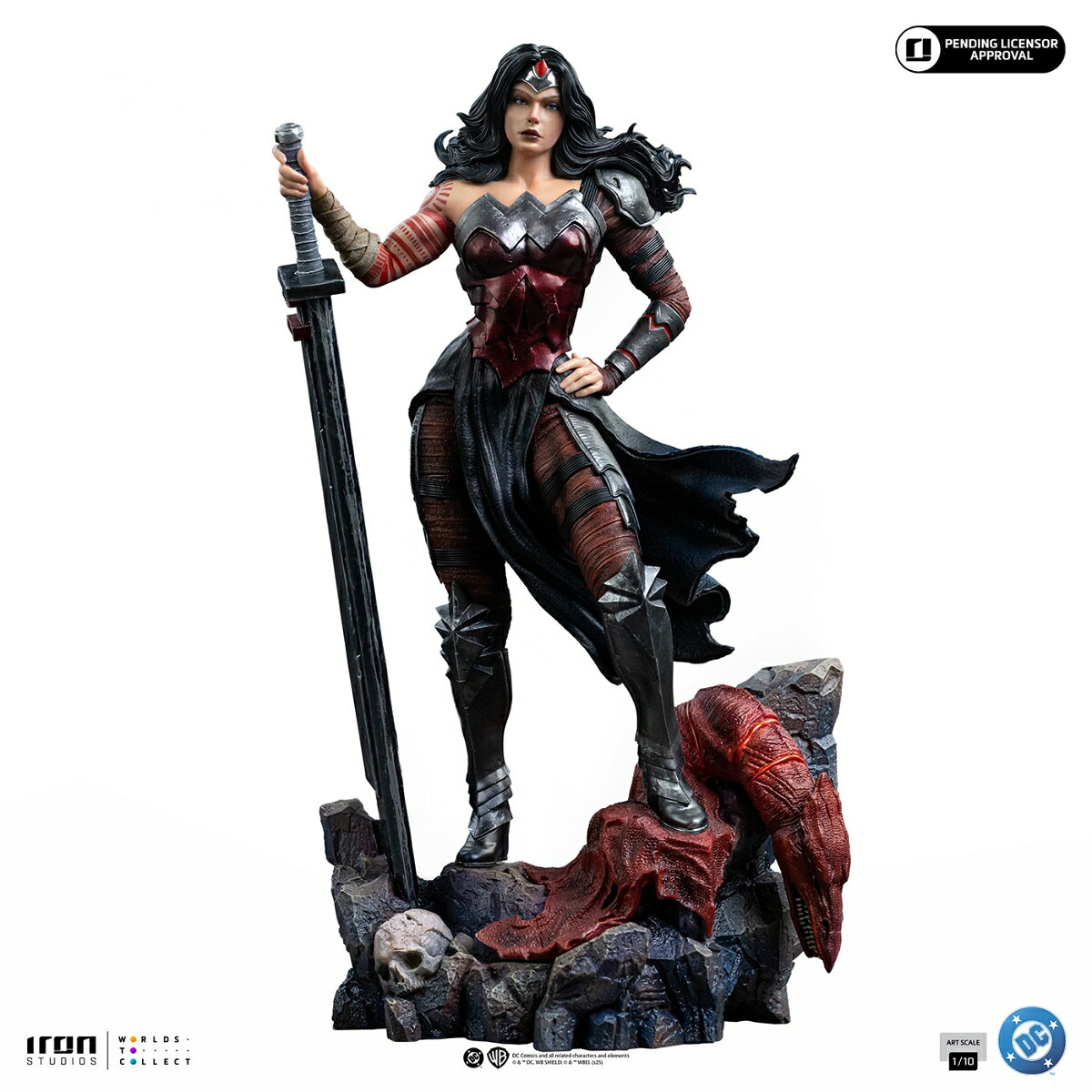 『DC』 【アイアン・スタジオ スタチュー】 「アートスケール」 1/10スケール アブソリュート・ワンダーウーマン［コミック］ (フィギュア)