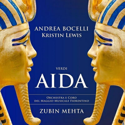 【輸入盤】『アイーダ』全曲 ズービン・メータ&フィレンツェ五月祭、アンドレア・ボチェッリ、クリスティン・ルイス、他(2015 ステレオ)(2CD)