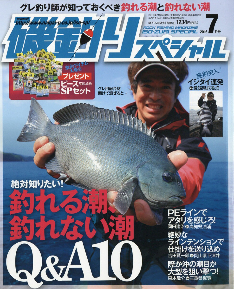 磯釣りスペシャル 2016年 07月号 [雑誌]