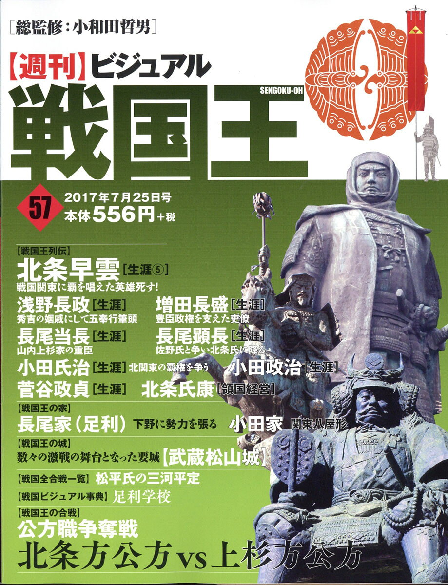 週刊 ビジュアル戦国王 2017年 7/25号 [雑誌]