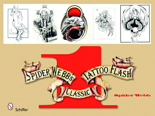 Innovative artist Spider Webb has brought the traditional art of tattooing into the modern age, elevating the primitive or folk art iconography into modern art with startling interpretations. 400 color and black and white tattoo flash, in two volumes, fea