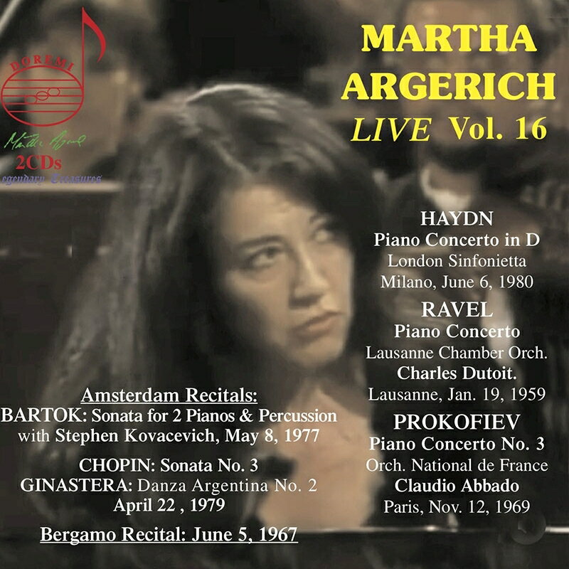 【輸入盤】マルタ・アルゲリッチ　ライヴ第16集（2CD）