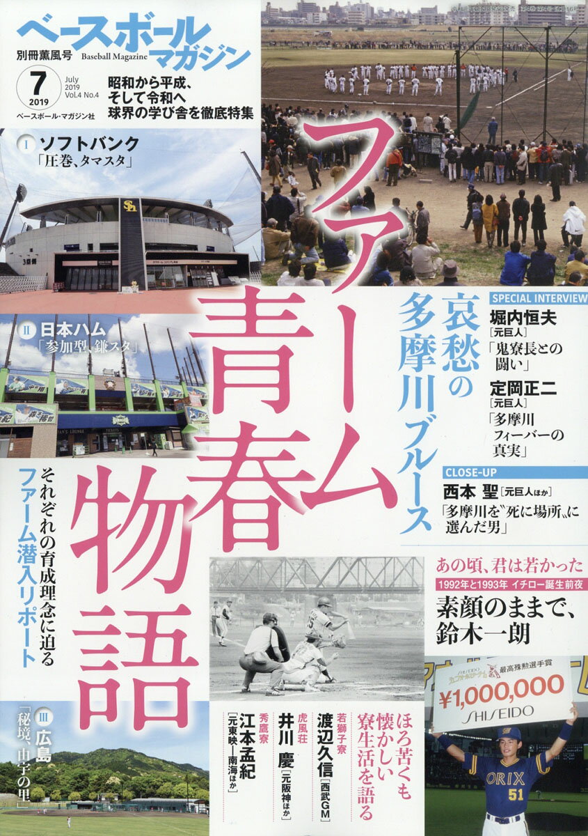 ベースボールマガジン別冊 薫風号 2019年 07月号 [雑誌]