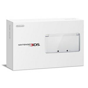 ニンテンドー3DS ピュアホワイトの画像