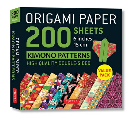 ORIGAMI PAPER KIMONO PATTERNS 6'' 200S