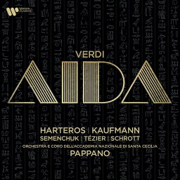 【輸入盤】『アイーダ』全曲　アントニオ・パッパーノ＆聖チェチーリア国立音楽院管、アニヤ・ハルテロス、ヨナス・カウフマン、他（2015　ステレオ [ ヴェルディ（1813-1901） ]