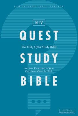 Niv, Quest Study Bible, Hardcover, Comfort Print: The Only Q and A Study Bible