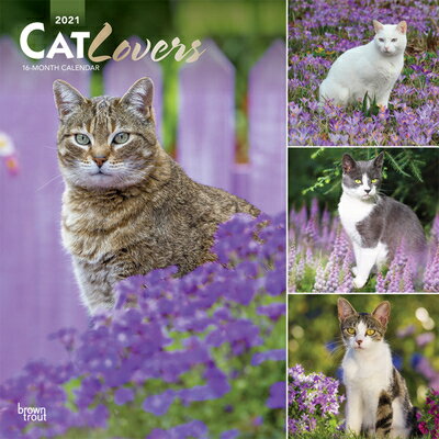 Cat Lovers 2021 Square Foil CAT LOVERS 2021 SQUARE FOIL [ Browntrout ]