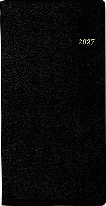 2027年 手帳 1月始まり No.82 ニューダイアリー 4 [黒]高橋書店 手帳判 ウィークリー