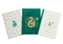 Harry Potter: Slytherin Constellation Sewn Notebook Collection (Set of 3) HARRY POTTER SLYTHERIN CONSTEL （Harry Potter: Constellation） Insight Editions