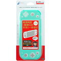 CYBER ・ プレミアムプロテクトカバー （ SWITCH Lite 用） クリア ターコイズの画像