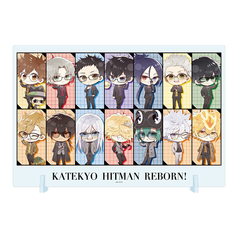 家庭教師ヒットマンREBORN！ ぷちちょこ BIGアクリルボード メガネ&スーツver．