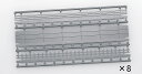 TOMIX ワイドレール用壁C317内・C280外 (3種×8枚入) 【3082】 (鉄道模型 ジオラマ)