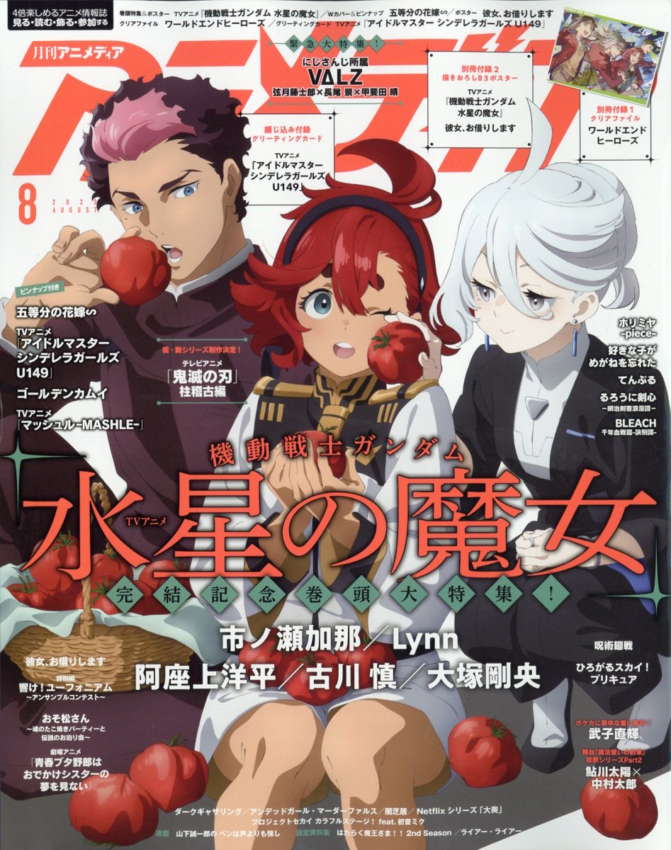 アニメディア 2023年 8月号 [雑誌]