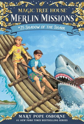 Young adventurers can travel with Jack and Annie to the deep, dark ocean to encounter the stealthiest of underwater predators: the shark! Illustrations.