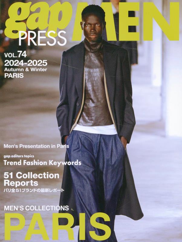 2024-25 A/W gap PRESS MEN vol.74 PARIS