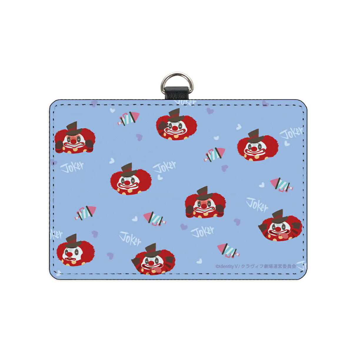 ARNOLD&PUPPETSパペットジョーカー ネックストラップ付き2ポケットパスケース