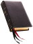 NKJV, Single-Column Reference Bible, Premium Leather, Black, Sterling Edition, Comfort Print NKJ..