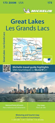 Michelin Great Lakes Map MAP-MICHELIN GRT LAKES MAP （Michelin Zoom USA Maps） [ Michelin ]