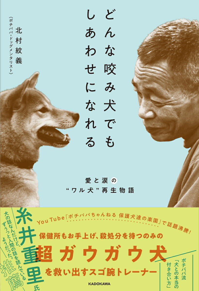 ＹｏｕＴｕｂｅ「ポチパパちゃんねる保護犬達の楽園」で話題沸騰！保健所もお手上げ、殺処分を待つのみの超ガウガウ犬を救い出すスゴ腕トレーナー。