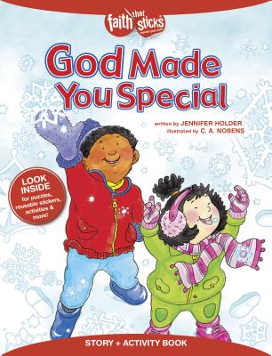 God Made You Special Story + Activity Book STICKERS-GOD MADE YOU SPECIAL （Faith That Sticks） [ Jennifer Holder ]
