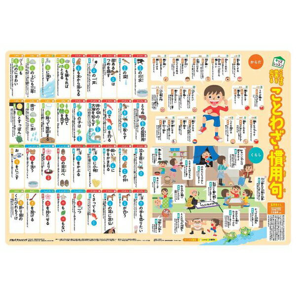 ことばの世界を広げることわざ・慣用句 （キッズレッスン） [ 汐見稔幸 ]のサムネイル