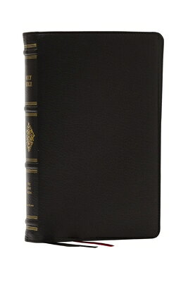 Kjv, Personal Size Reference Bible, Sovereign Collection, Black Premium Goatskin Leather, Premier Co KJV PERSONAL SIZE REF BIBLE SO [ Thomas Nelson ]