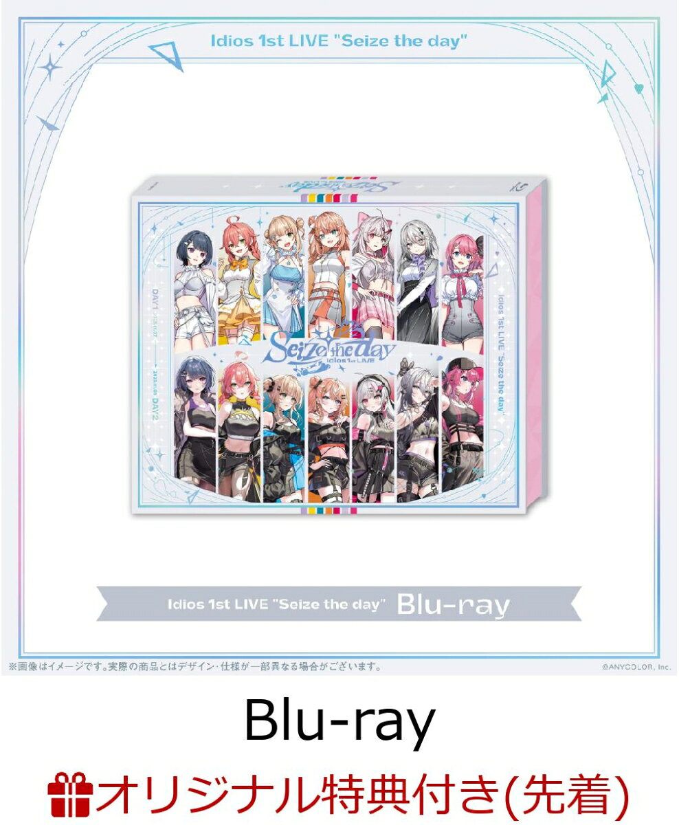 【楽天ブックス限定先着特典】Idios 1st LIVE “Seize the day”【Blu-ray】(スマホショルダー) [ Idios ]