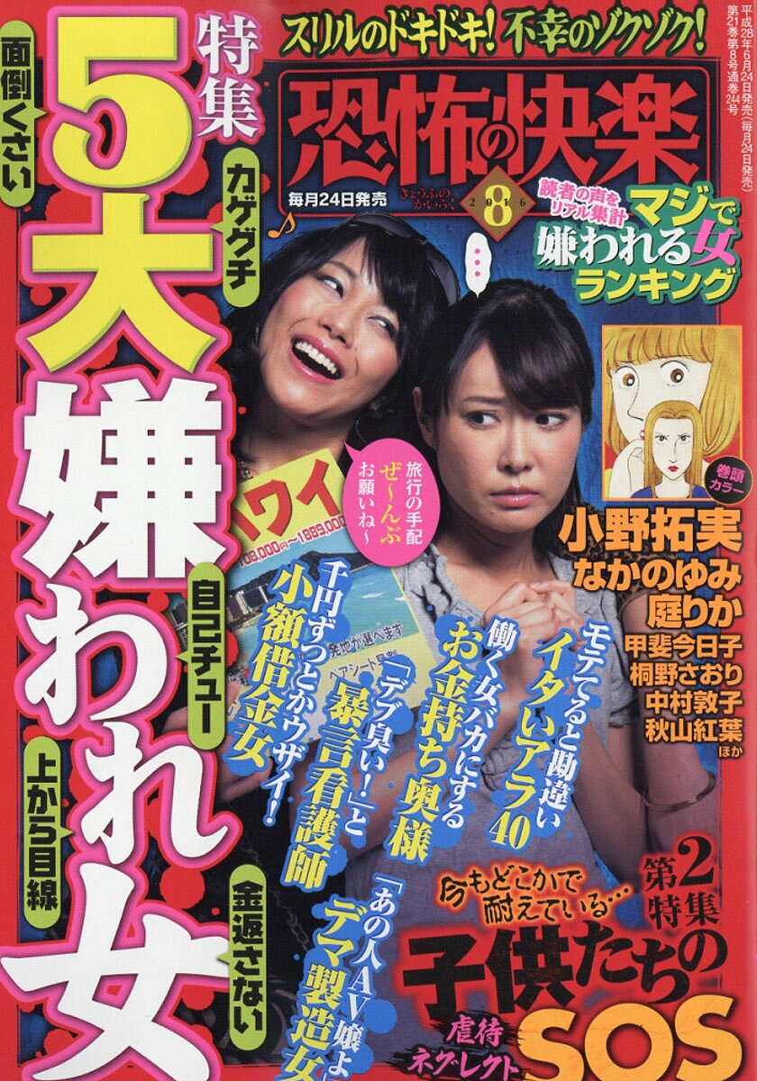 恐怖の快楽 2016年 08月号 [雑誌]