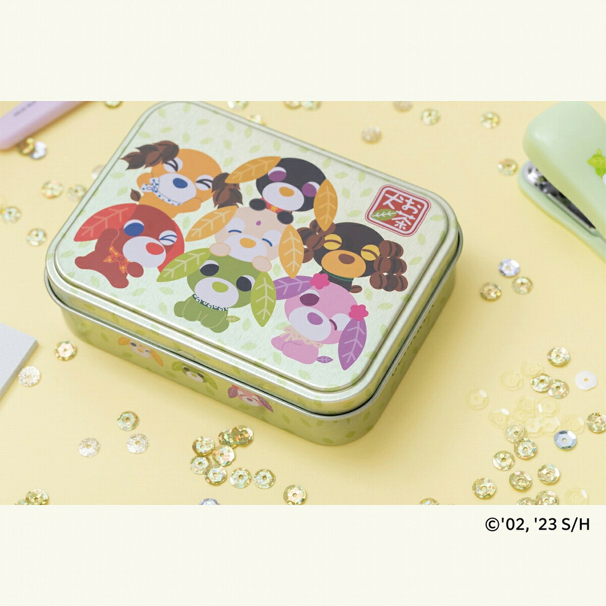 お茶犬 文具缶BOOK