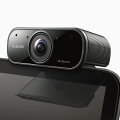 エレコム Webカメラ/830万画素/4K対応/オートズーム機能付き/ブラック UCAM-CX80FBBK