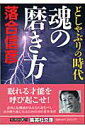 どしゃぶりの時代魂の磨き方 （集英社文庫） 落合信彦