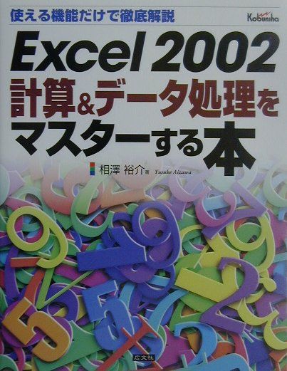 Excel　2002計算＆データ処理をマスターする本