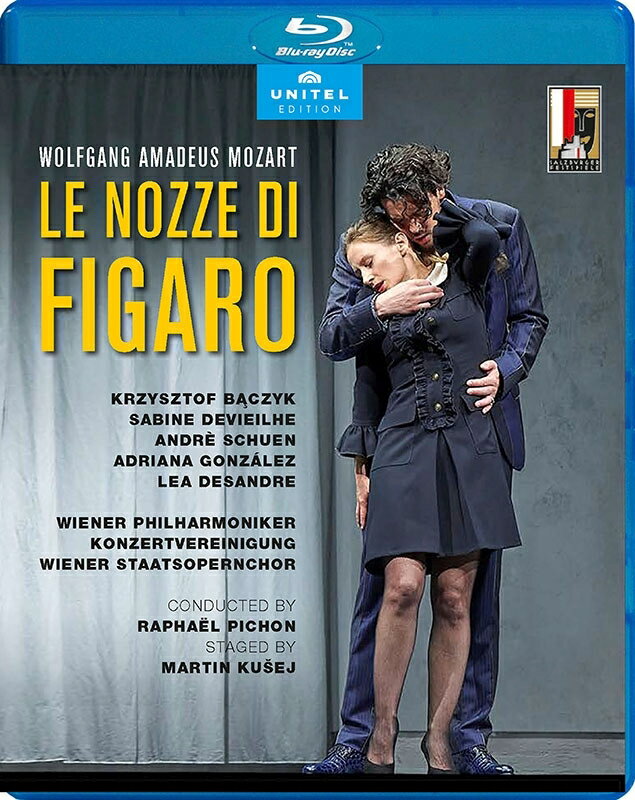 【輸入盤】『フィガロの結婚』全曲　クシェイ演出、ラファエル・ピション＆ウィーン・フィル、アンドレ・シュエン、サビーヌ・ドゥヴィエル、他（20