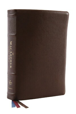 Nkjv, MacArthur Study Bible, 2nd Edition, Premium Goatskin Leather, Black, Premier Collection, Comfo NKJV MACARTHUR STUDY BIBLE 2ND John F. MacArthur