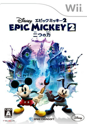ディズニー エピックミッキー2：二つの力 Wii版の画像
