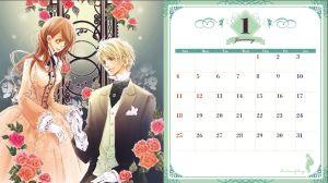 伯爵と妖精カレンダーブック（2009）