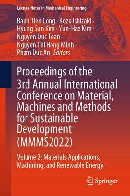 Proceedings of the 3rd Annual International Conference on Material, Machines and Methods for Sus..