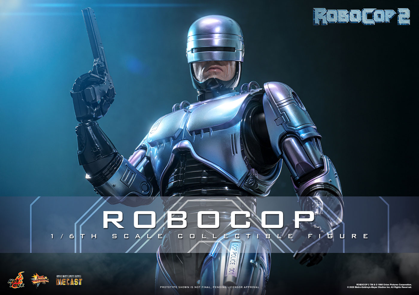 【ムービー・マスターピース DIECAST】 『ロボコップ2』 1/6スケールフィギュア ロボコップ (可動式フィギュア)