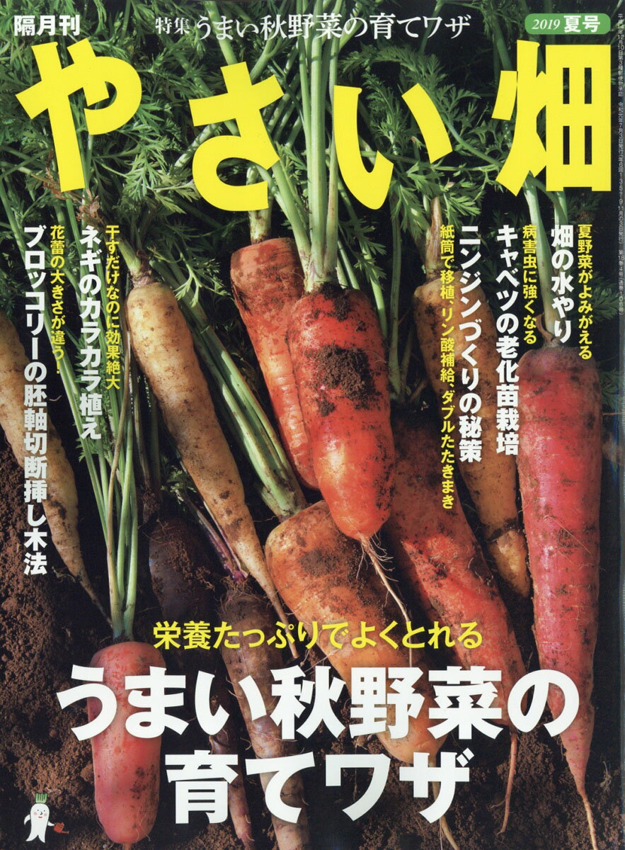 やさい畑 2019年 08月号 [雑誌]