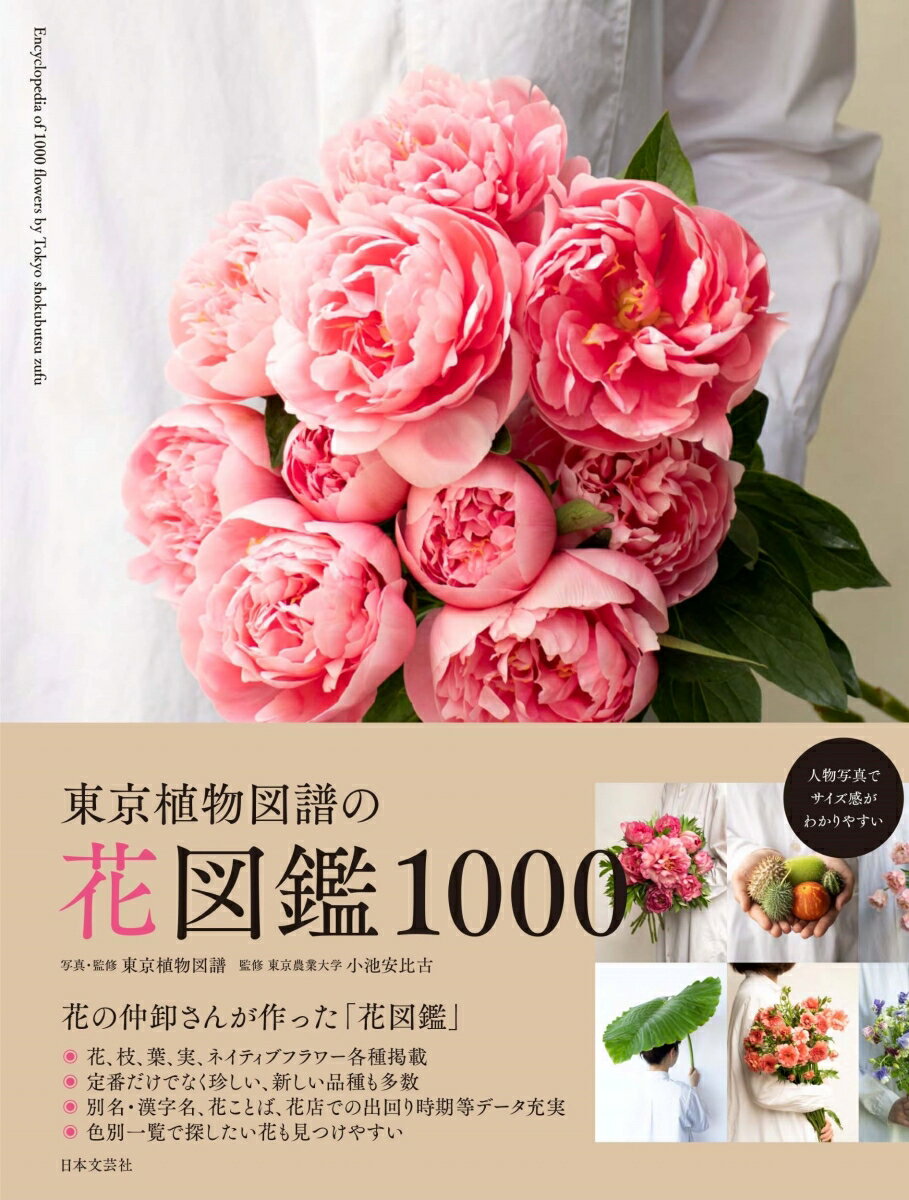 東京植物図譜の花図鑑1000 花の仲卸さんが作った「花図鑑」 [ 東京植物図譜 ]
