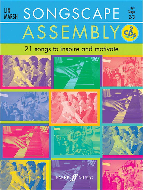 【輸入楽譜】マーシュ. Lin: Songscape Assembly: CD2枚付