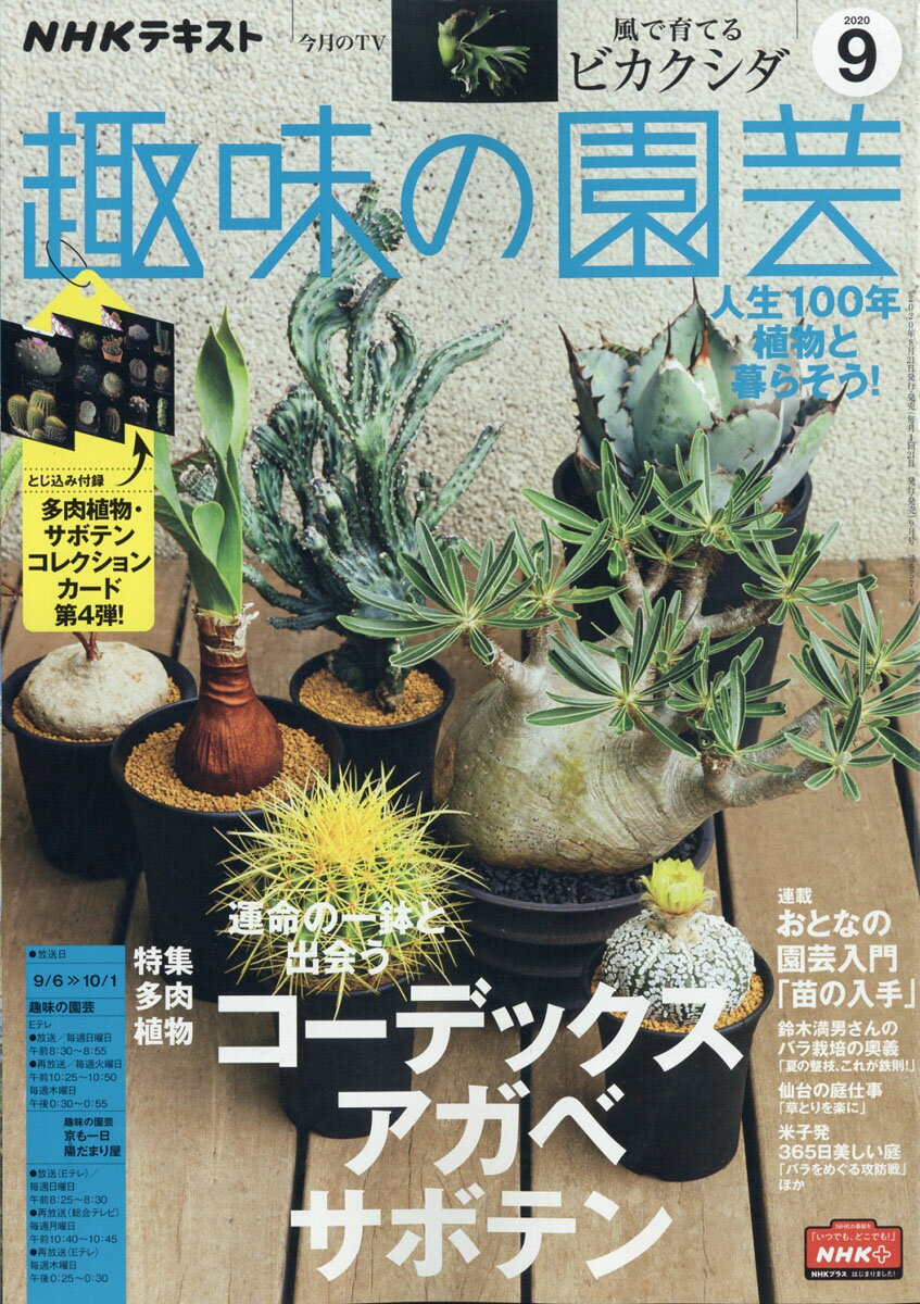 NHK 趣味の園芸 2020年 09月号 [雑誌]