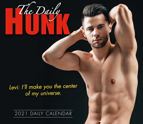 2021 the Daily Hunk Boxed Daily Calendar 2021 THE DAILY HUNK BOXED DAIL [ Inc Sellers Publishing ]