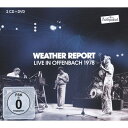 【輸入盤】Rockpalast, Offenbach 1978 (2CD DVD) Weather Report