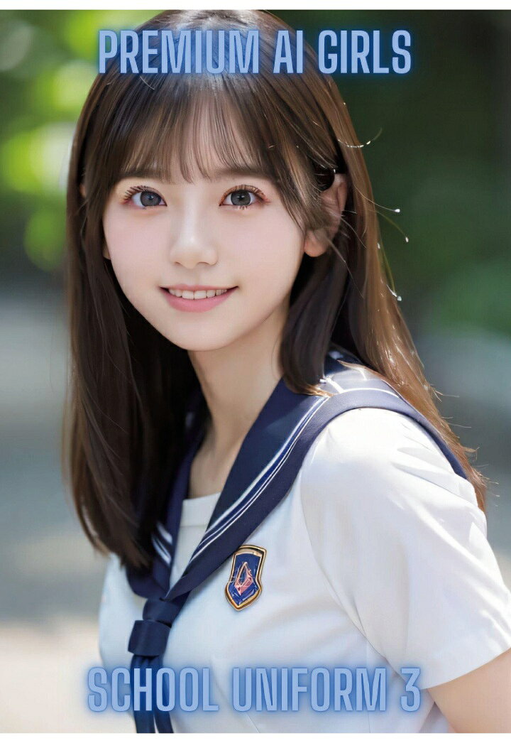 【POD】Premium AI Girls School Uniform 3