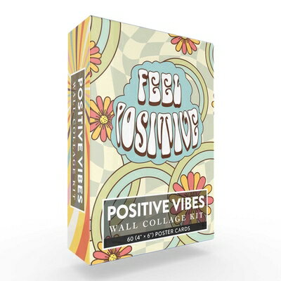 Positive Vibes Wall Collage Kit: 60 (4 6) Poster Cards
